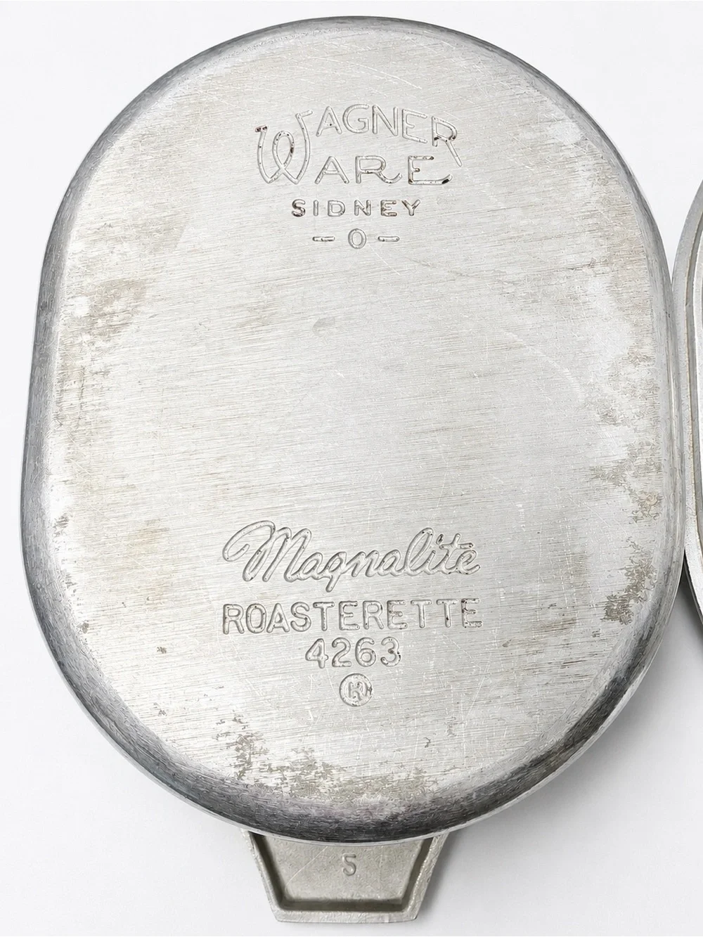 Vintage Wagner Ware Sidney-O Magnalite Roasterette 4263 Oval Aluminum Roaster